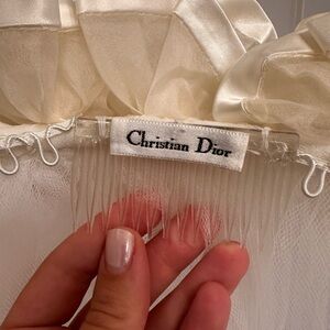 Vintage Christian Dior Wedding Veil